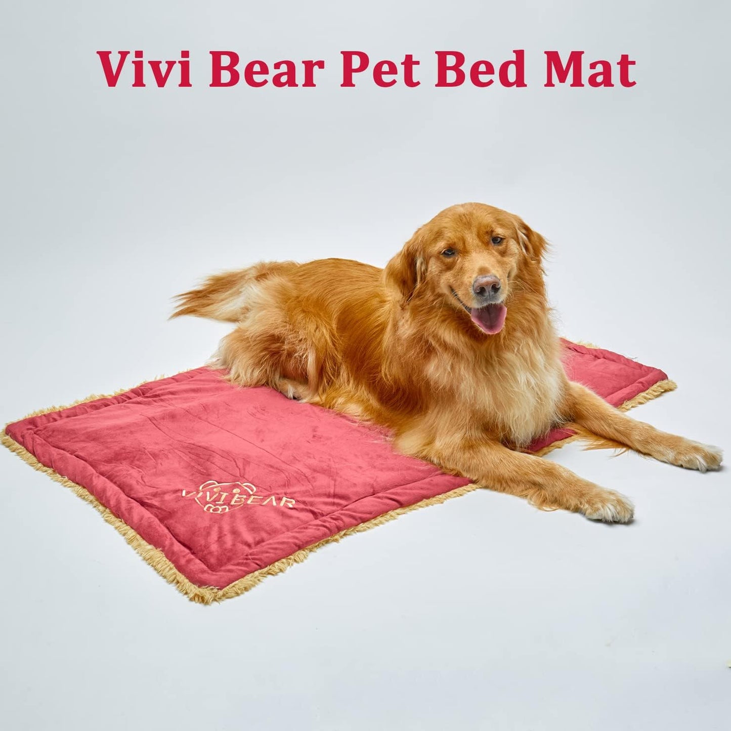 Dog Crate Bed,Dog Pad for Large Dogs,Machine Washable Dog Bed,Dog Mats for Sleeping,Car Dog Blanket with Storage Rope,Dog Mat for Sleeping Is Suitable for Indoor and Outdoor Use.