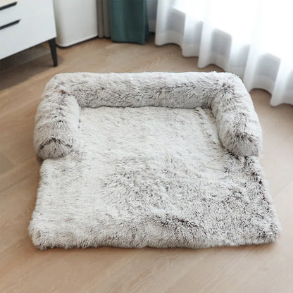 Calming Plush Dog Bed